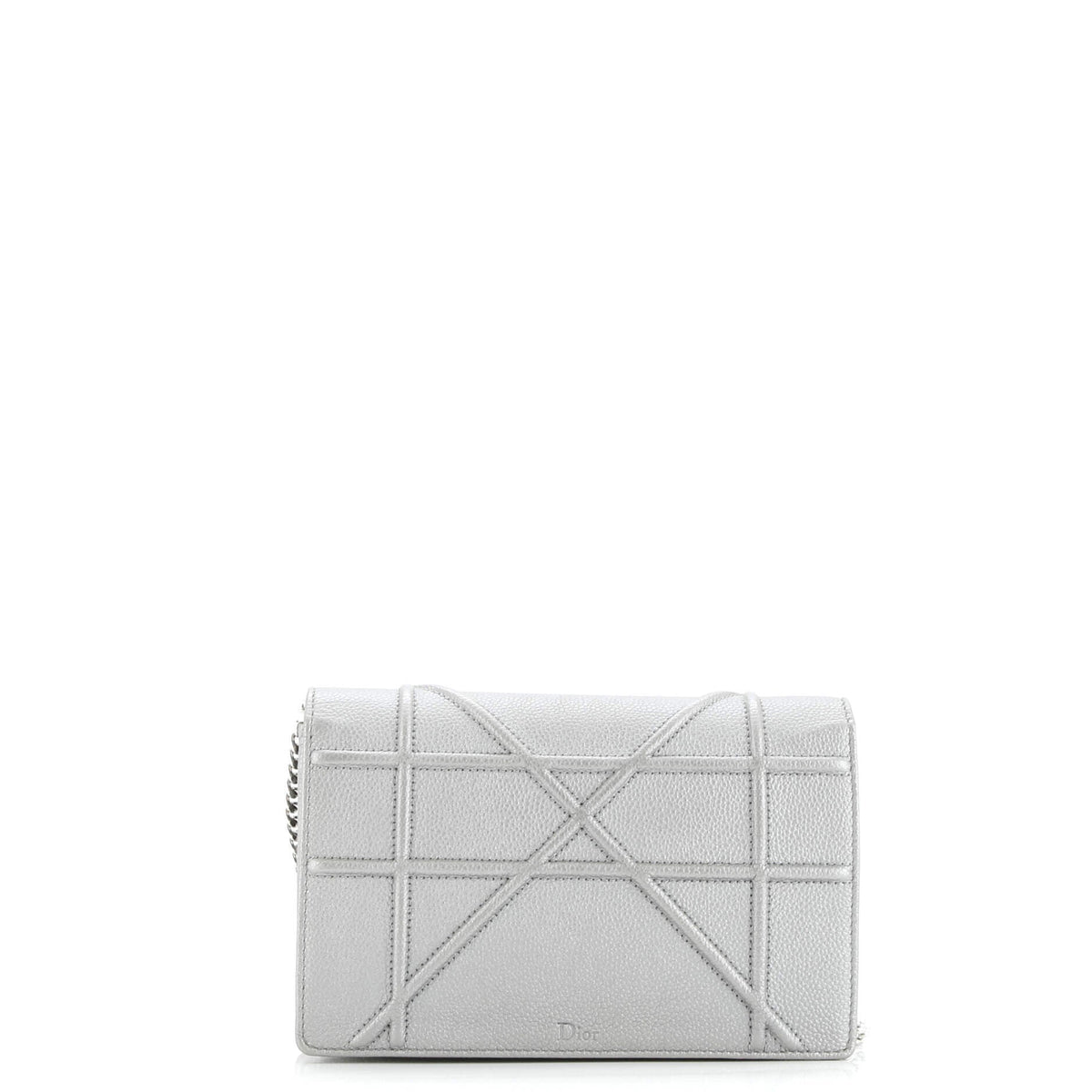 Diorama Wallet on Chain Leather