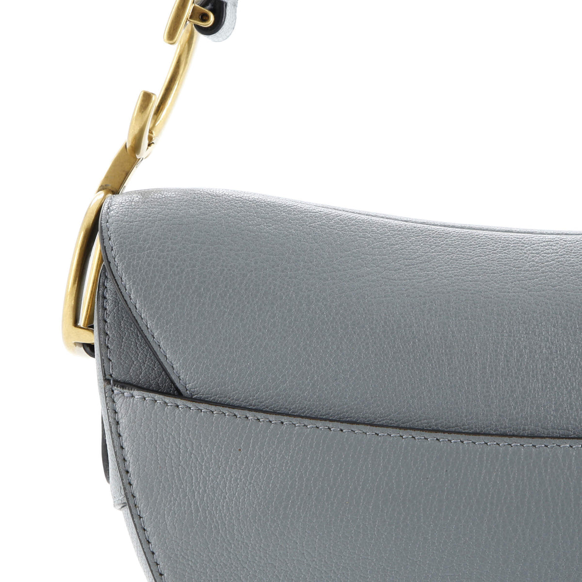 Saddle Handbag Leather Medium