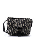 Explorer Buckle Messenger Bag Oblique Canvas Small