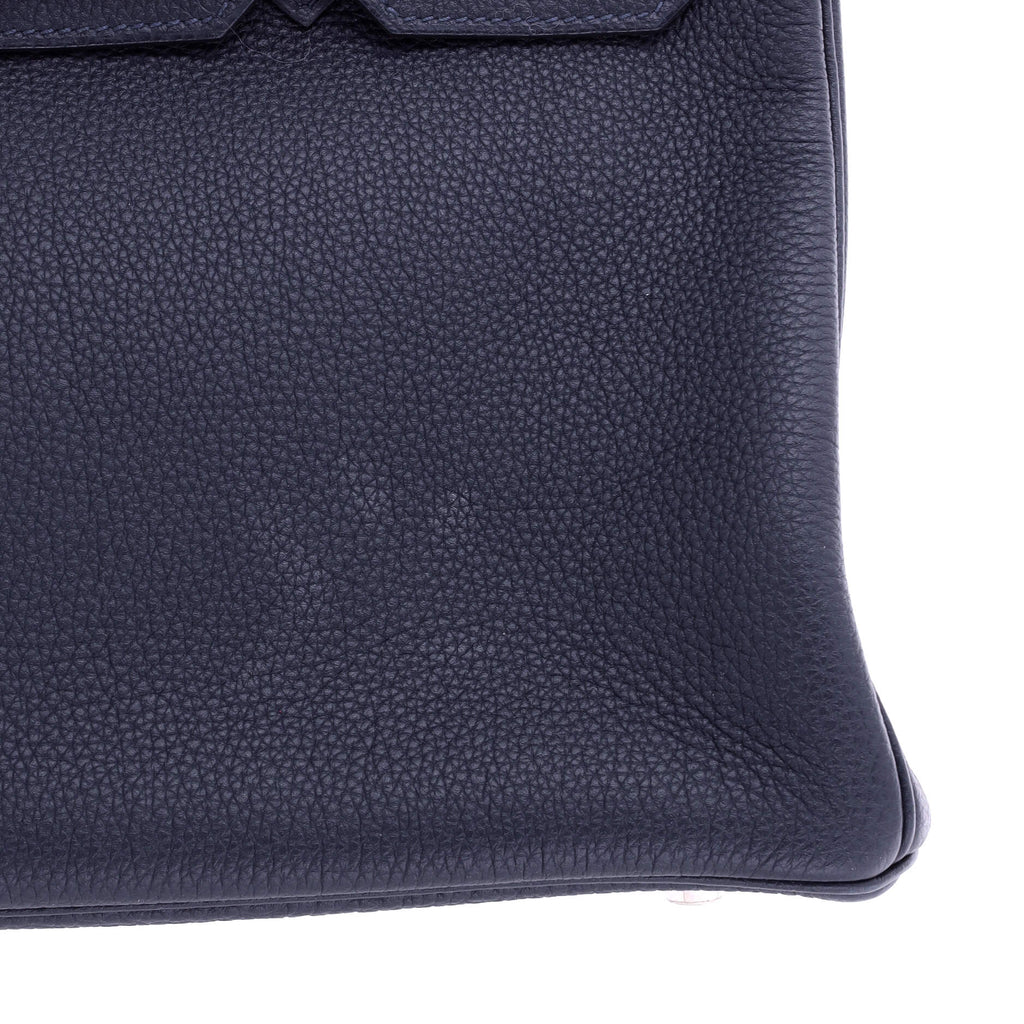 Birkin Handbag Verso Togo with Palladium Hardware 30