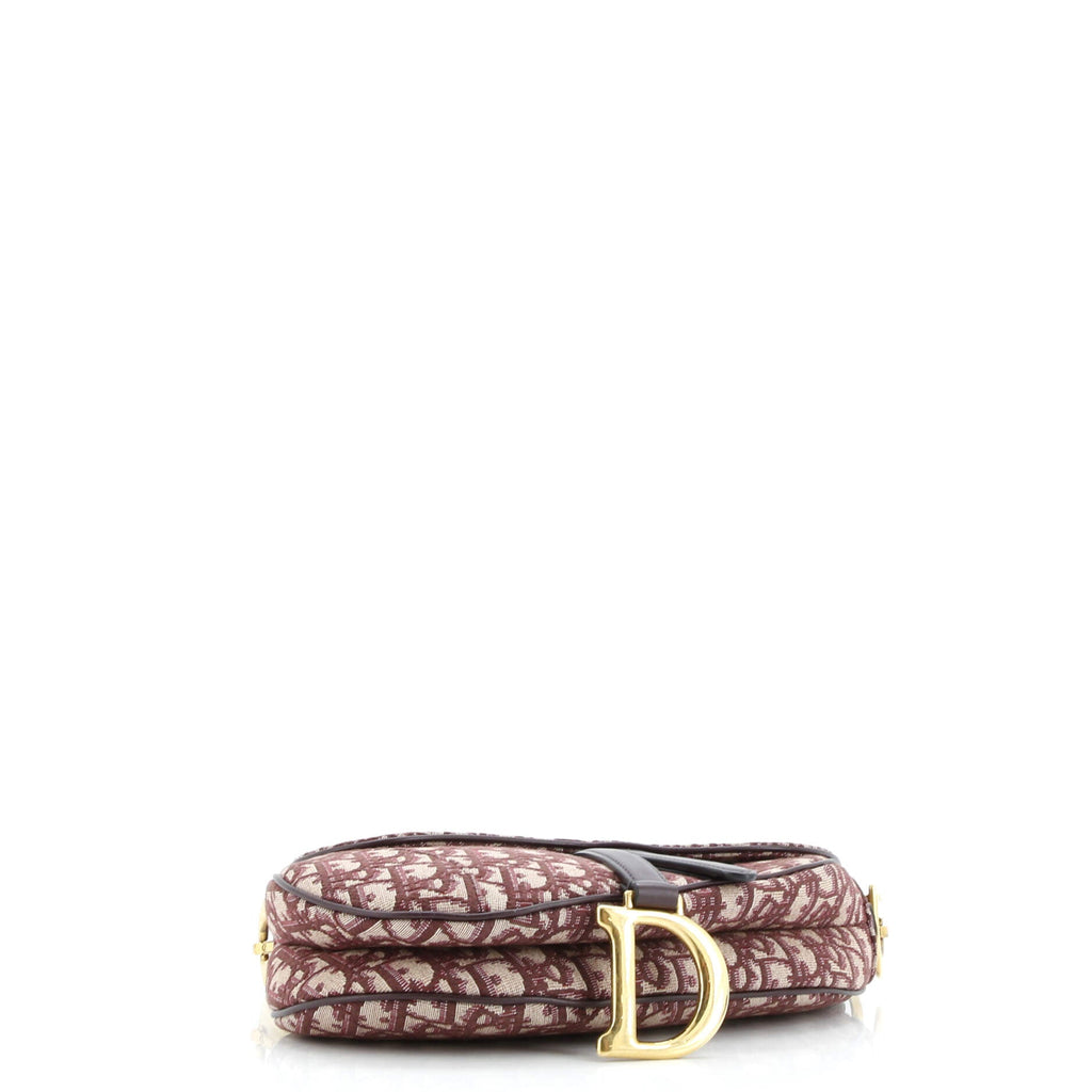Saddle Handbag Oblique Canvas Medium