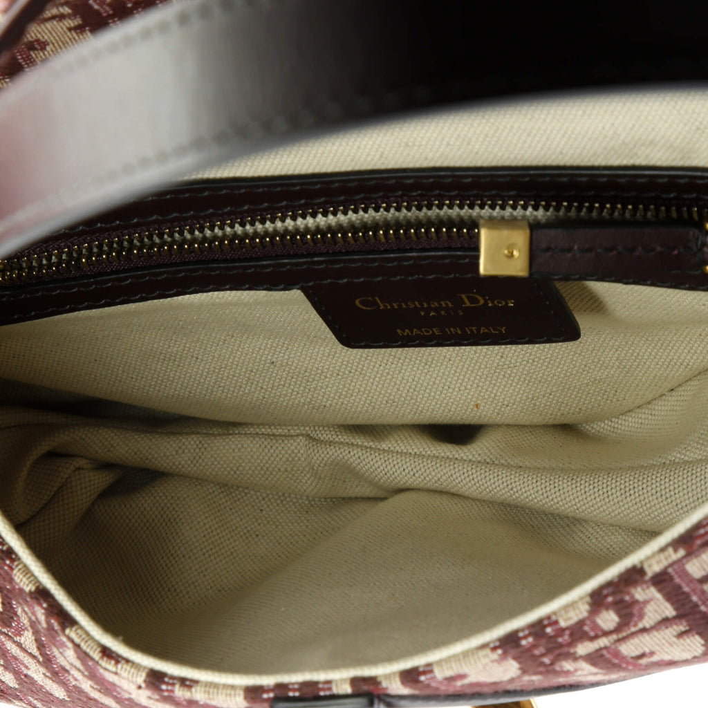 Saddle Handbag Oblique Canvas Medium