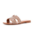 Women's Oran Sandals Embroidered Leather