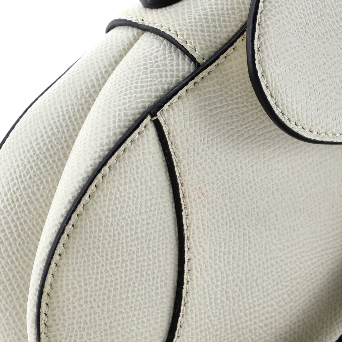 Saddle Handbag Leather Mini