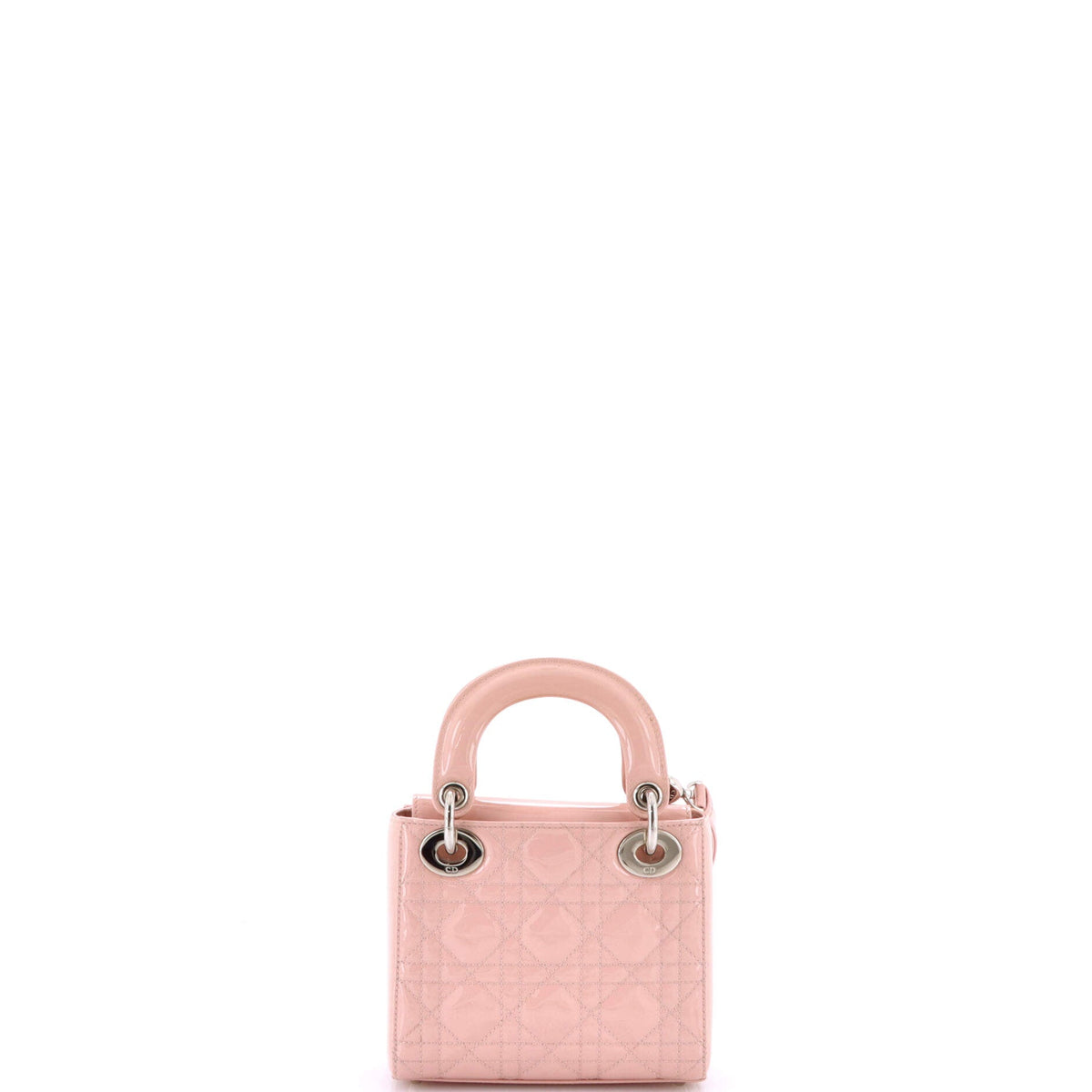 Lady Dior Bag Cannage Quilt Patent Mini