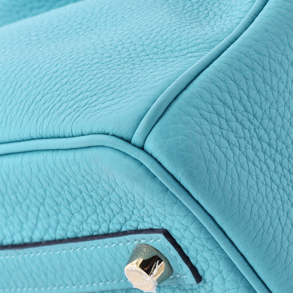 Birkin Handbag Bleu Du Nord Togo with Gold Hardware 30