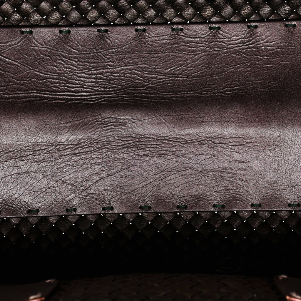 Cabat Tote Intrecciato Iridescent Nappa Medium