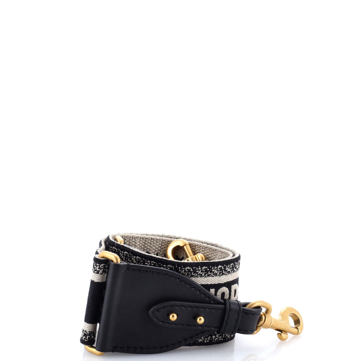 Logo Shoulder Strap Embroidered Canvas