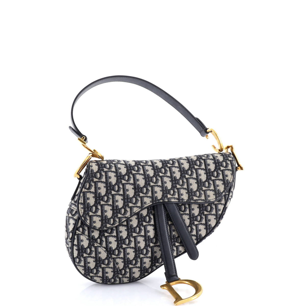 Saddle Handbag Oblique Canvas Medium