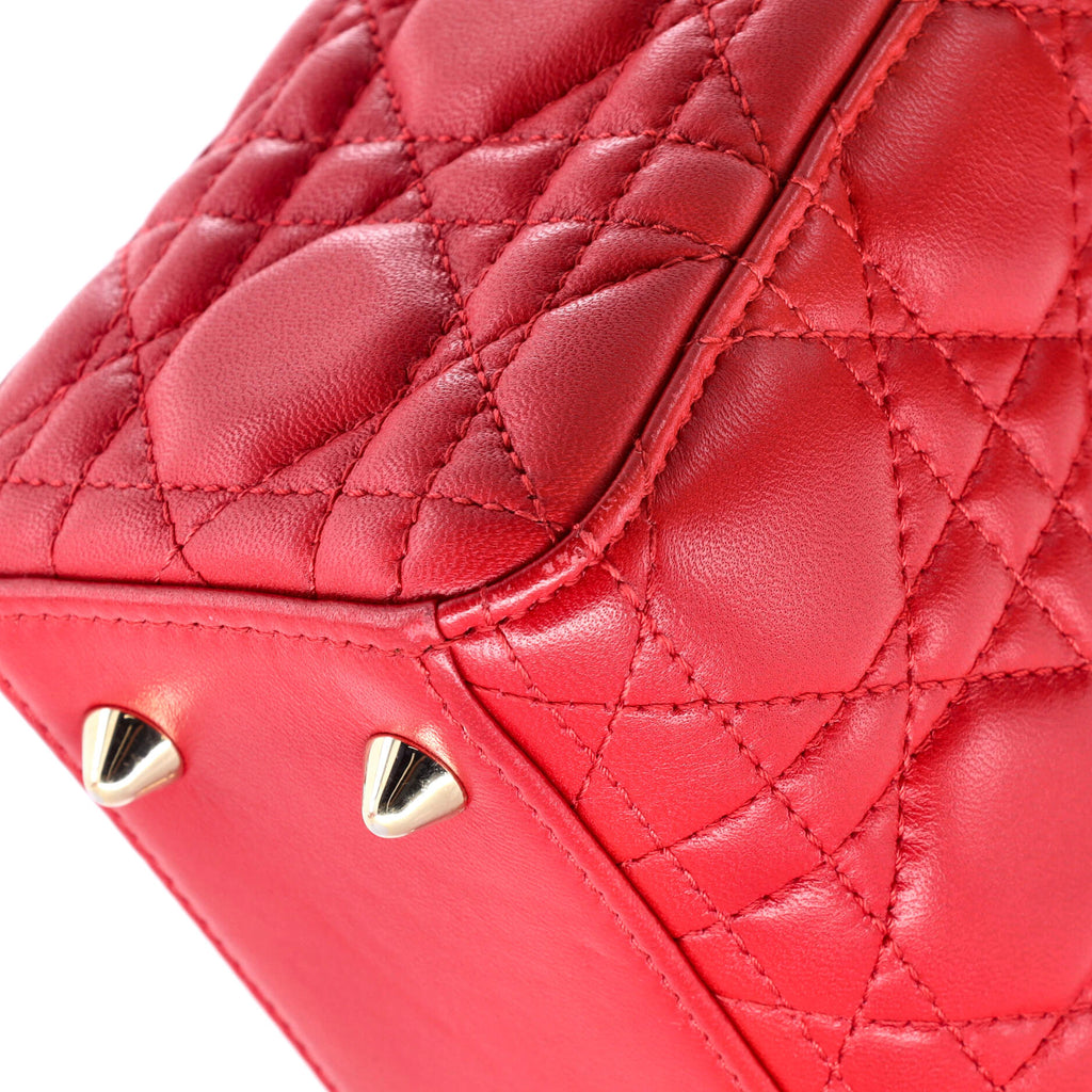 My Lady Dior Bag Cannage Quilt Lambskin