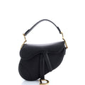 Saddle Handbag Leather Mini