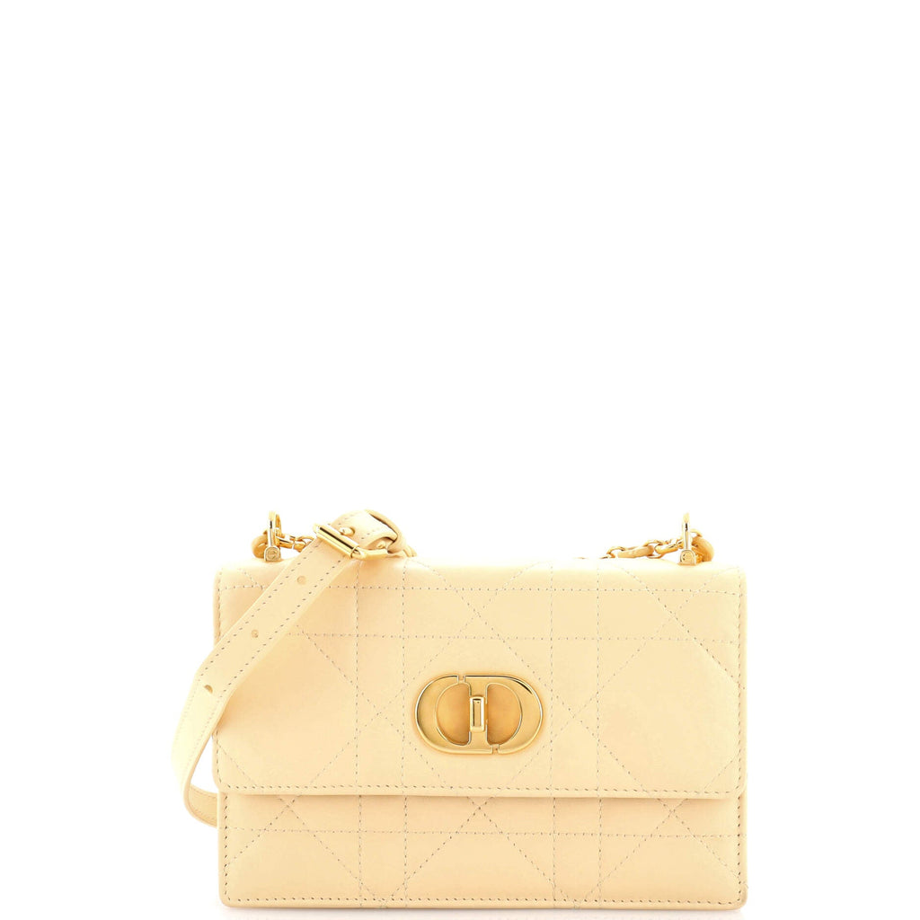 Miss Caro Flap Bag Cannage Quilt Calfskin Mini