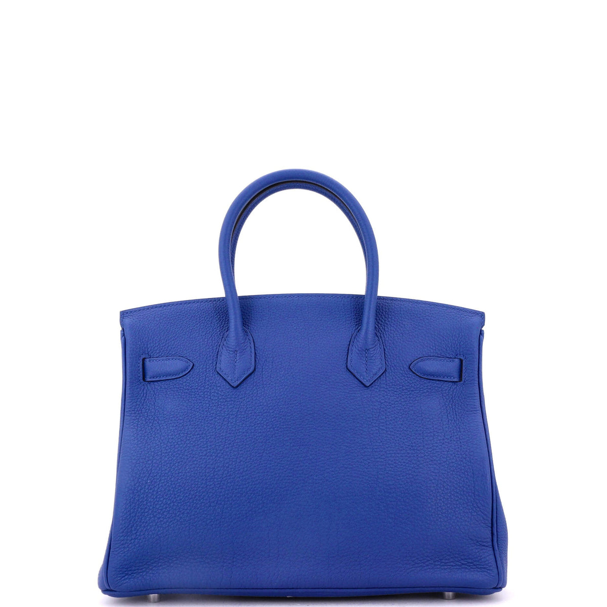 Birkin Handbag Bleu Royal Togo with Palladium Hardware 30