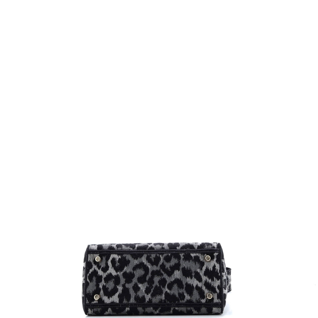 Lady D-Lite Bag Mizza Embroidered Canvas Medium