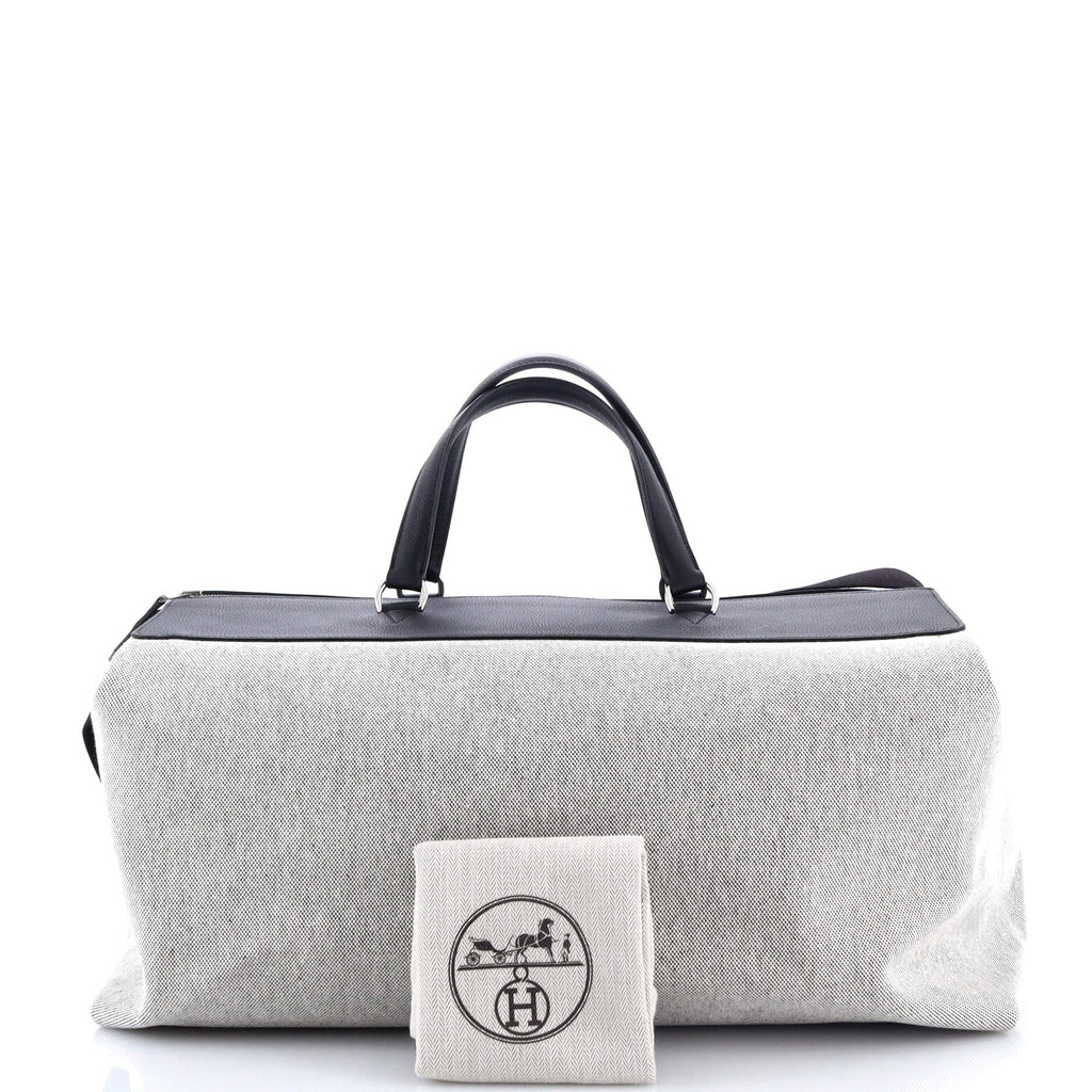 R.M.S Weekender Bag Toile and Leather