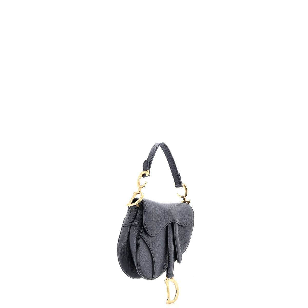Saddle Handbag Leather Mini