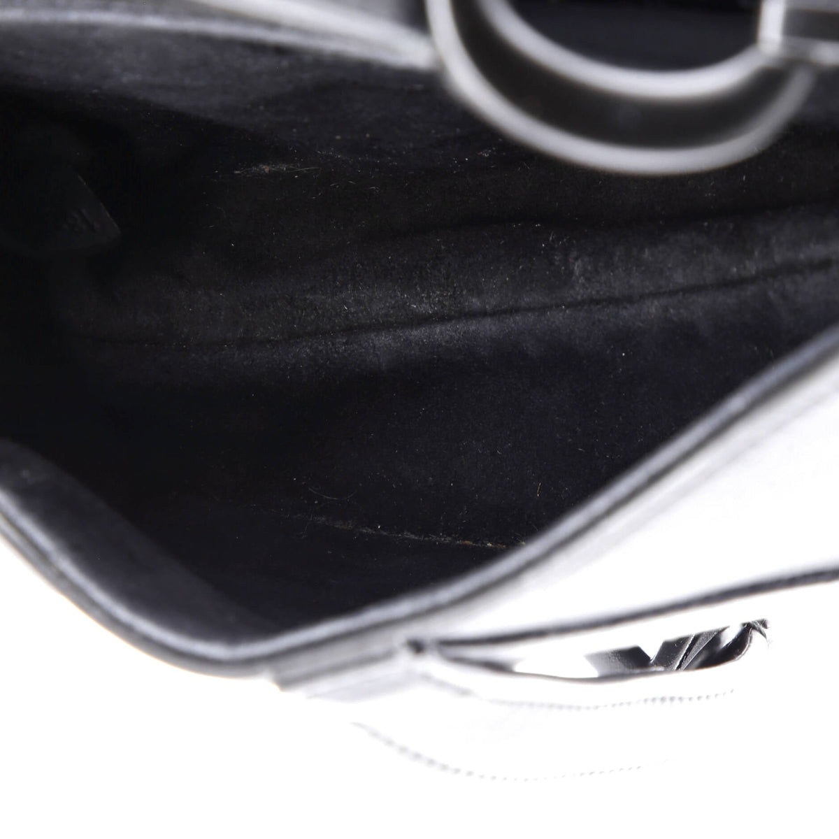 Ultra Matte Saddle Handbag Leather Mini
