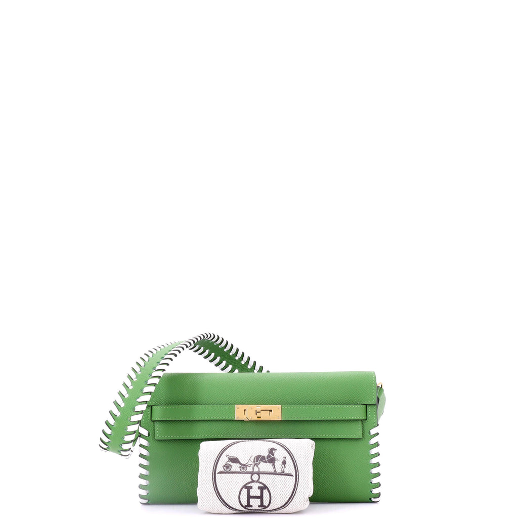 Kelly To Go Wallet Tressage Epsom