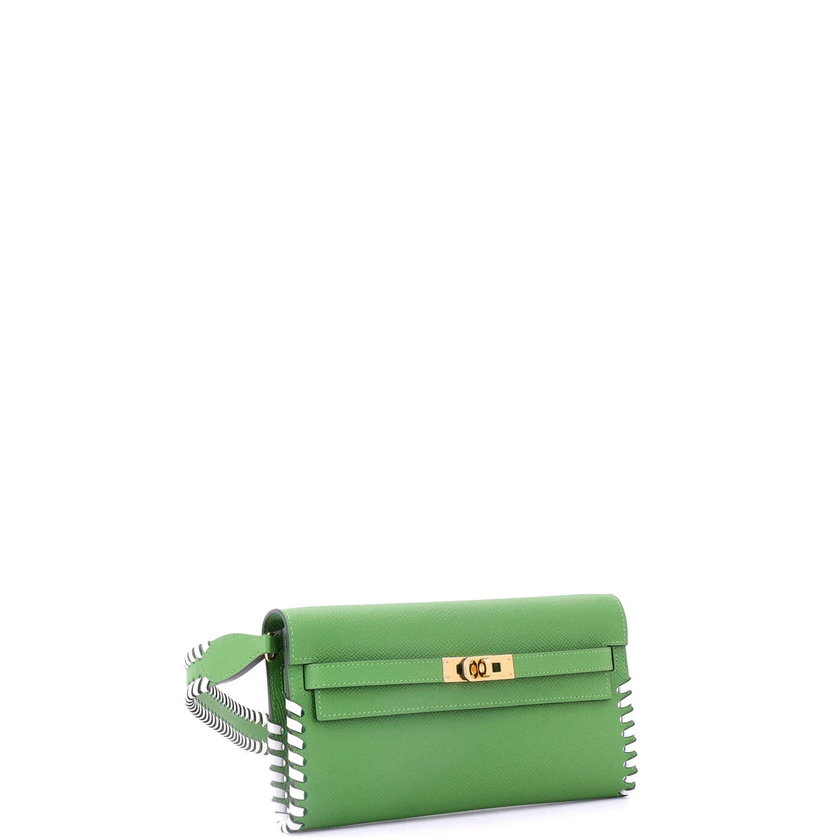 Kelly To Go Wallet Tressage Epsom
