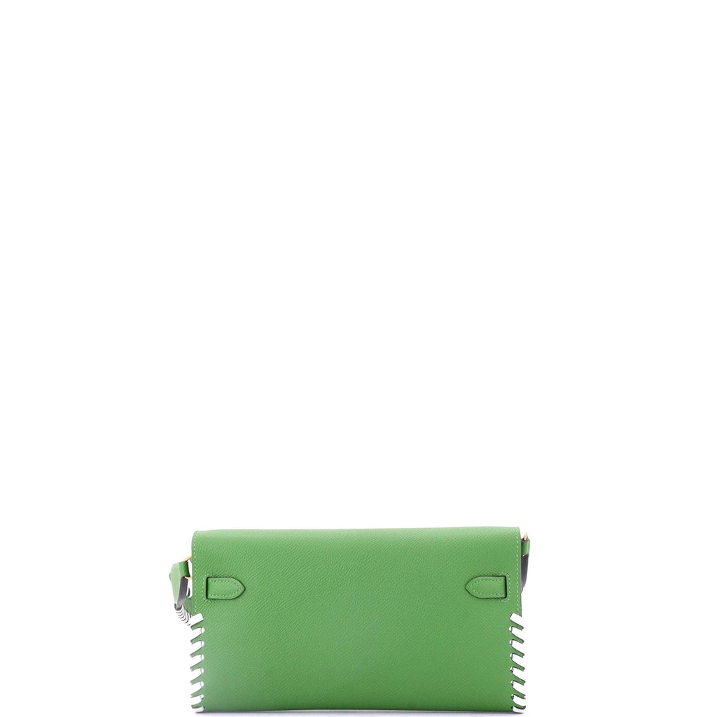 Kelly To Go Wallet Tressage Epsom