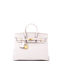 Birkin Handbag Light Togo with Gold Hardware 25