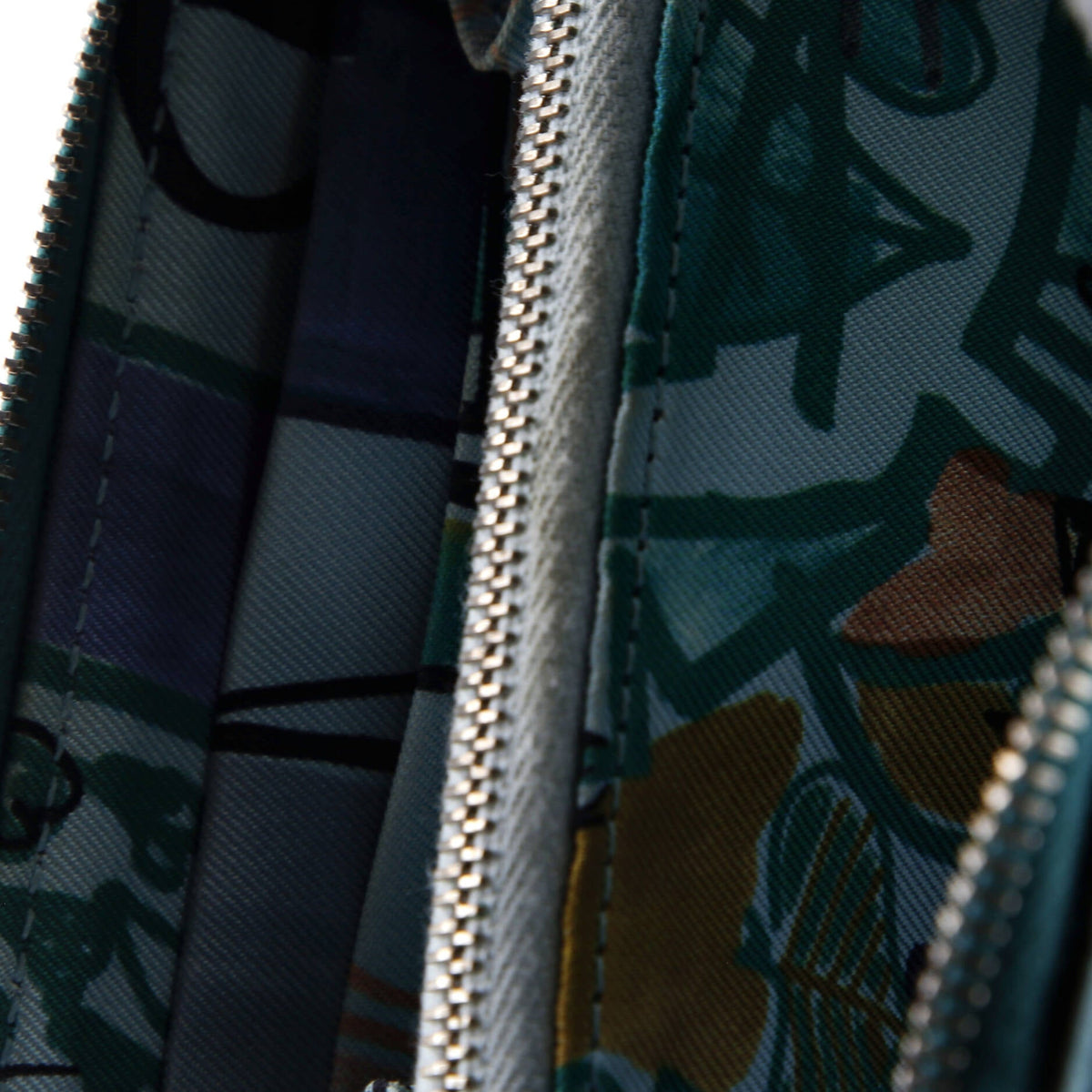 Azap Zip Around Wallet Silk'in Epsom Compact