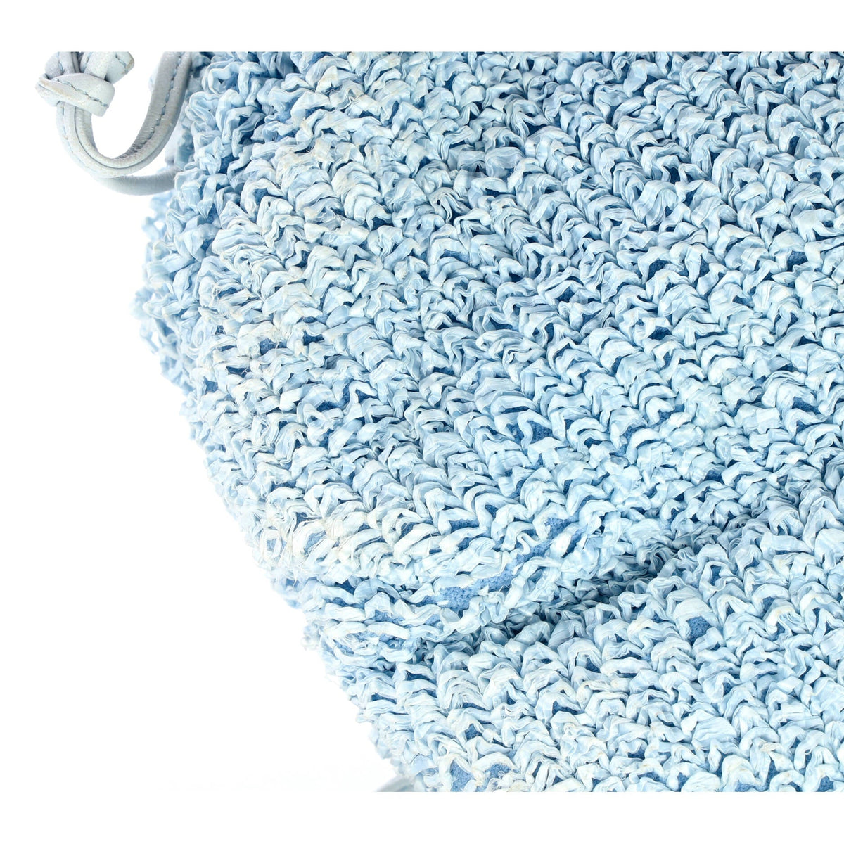 The Pouch Curly Raffia Mini
