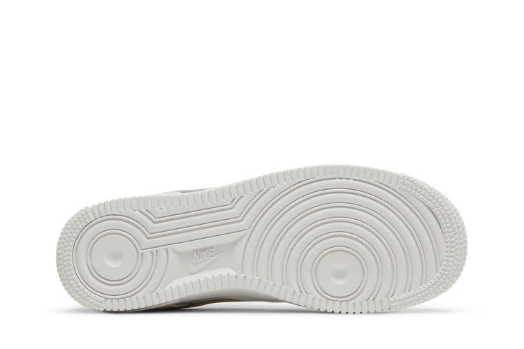 Nike Air Force 1 Low White Gold Glitter Swoosh (Women's)