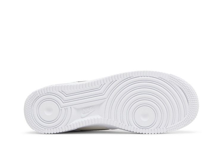 Nike Air Force 1 '07 Mini Swooshes White Sail Metallic Silver Pure Platinum (Women's)