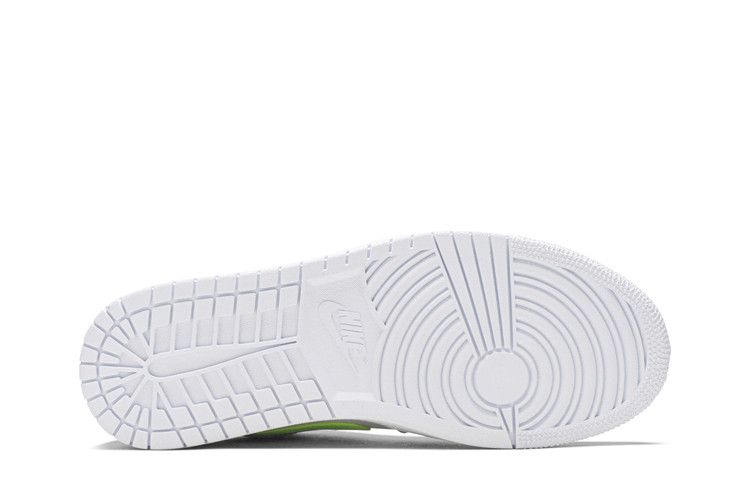 Jordan 1 Low White Multi-Color Swoosh