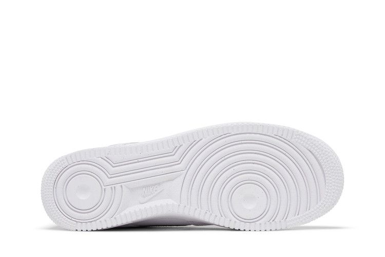 Nike Air Force 1 Low '07 Spray Paint Swoosh White Black Grey