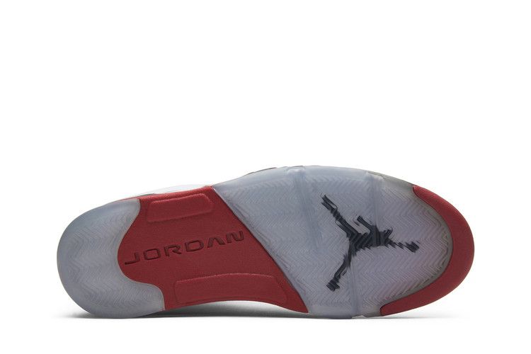 Jordan 5 Retro Fire Red Black Tongue (2013)