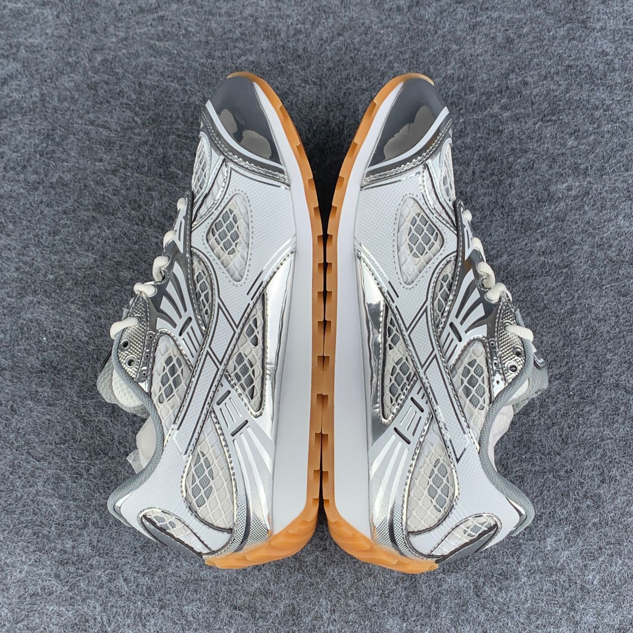 Bottega Veneta Orbit Sneaker ‘Silver White’