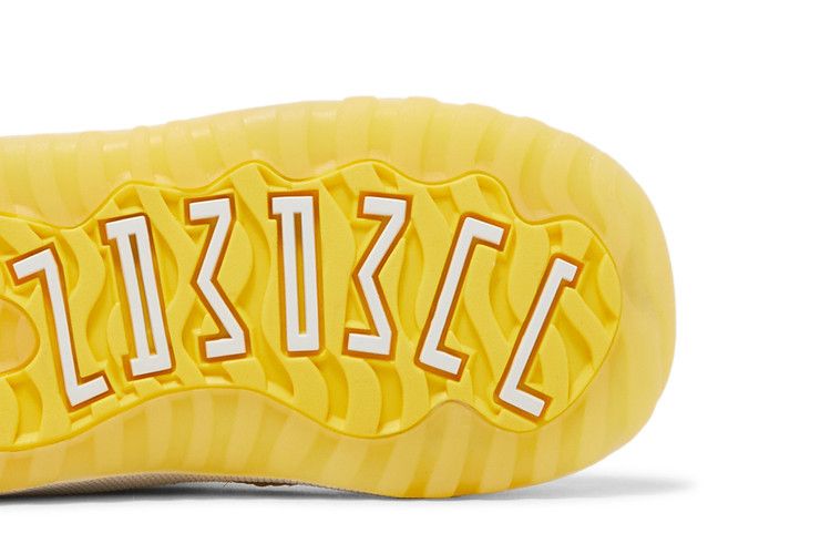 Jordan 11 Retro Low Yellow Snakeskin (TD)