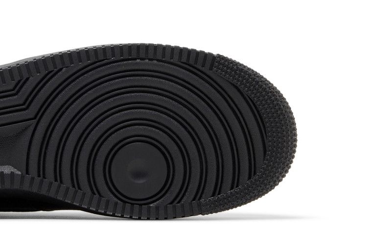 Nike Air Force 1 Low SP Triple Black Perforated