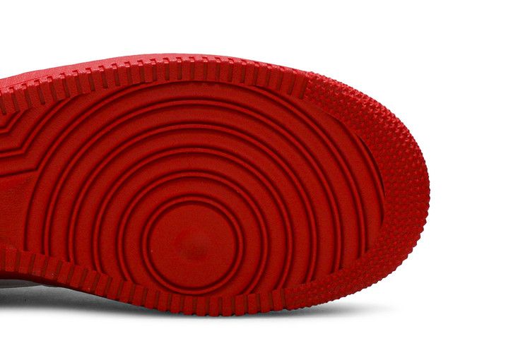 Nike Air Force 1 Low White Red Midsole