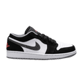 Jordan 1 Low Black White Wolf Grey Infrared 23