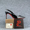 Christian Louboutin Posticha 80 Slingback Pump 'Black'