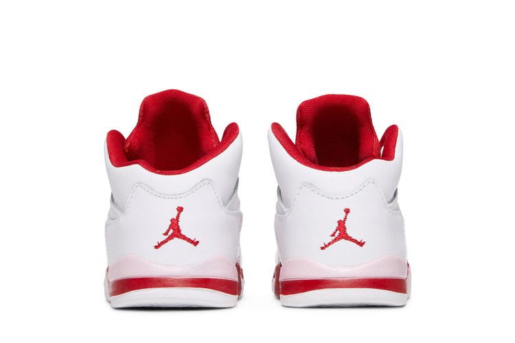 Jordan 5 Retro White Pink Red (TD)