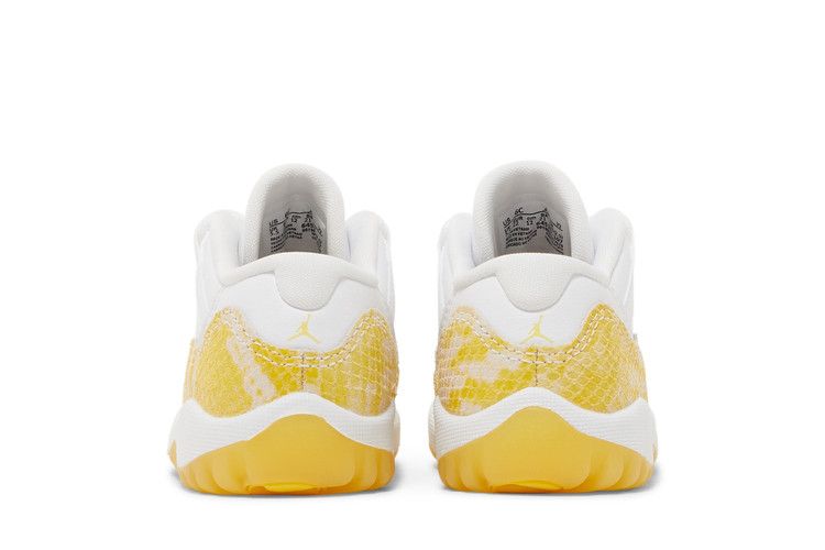 Jordan 11 Retro Low Yellow Snakeskin (TD)