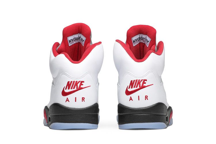 Jordan 5 Retro Fire Red Silver Tongue (2020)