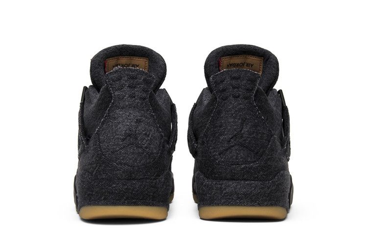 Jordan 4 Retro Levi's Black (Levi's Tag)