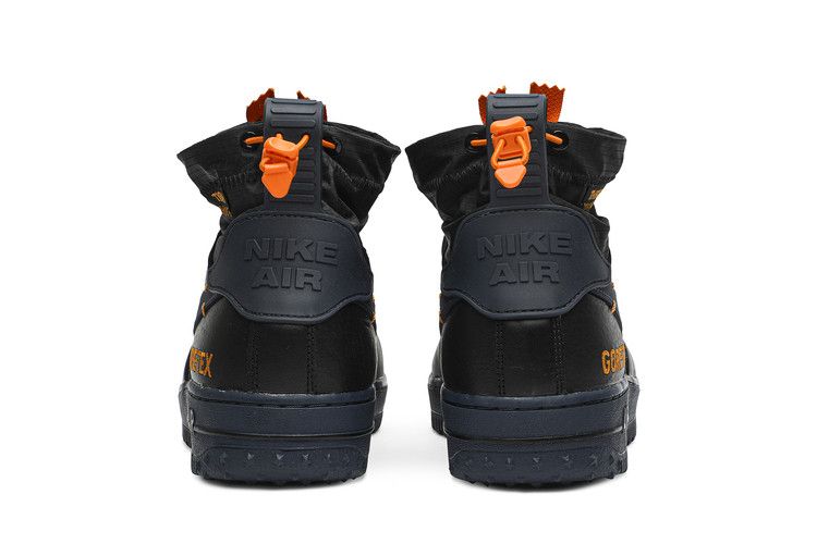 Nike Air Force 1 Winter Gore-Tex Black Bright Ceramic Thunder Blue