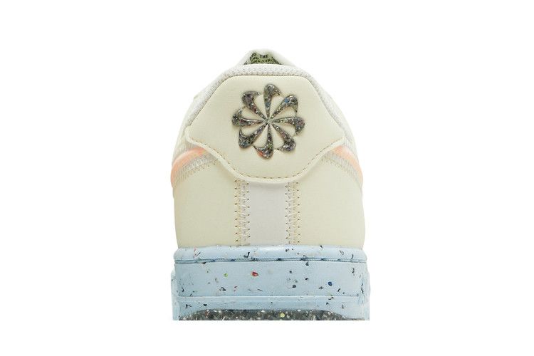 Nike Air Force 1 Low Crater Sail Total Orange Ice Blue (Women's)