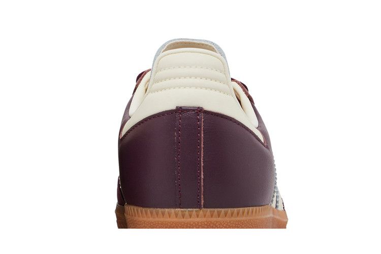 adidas Samba OG Maroon Gold Metallic (Women's)