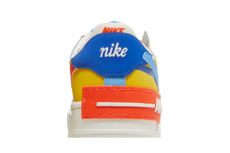 Nike Air Force 1 Low Shadow Sail Game Royal Rush Orange University Blue (Women's)