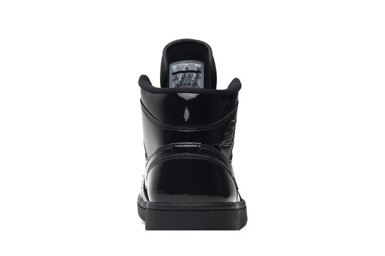 Jordan 1 Mid SE Triple Black Patent (Women's)