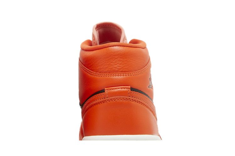 Jordan 1 Mid SE Rush Orange Crimson Bliss (Women's)