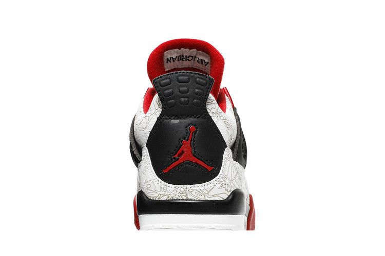 Jordan 4 Retro White Laser