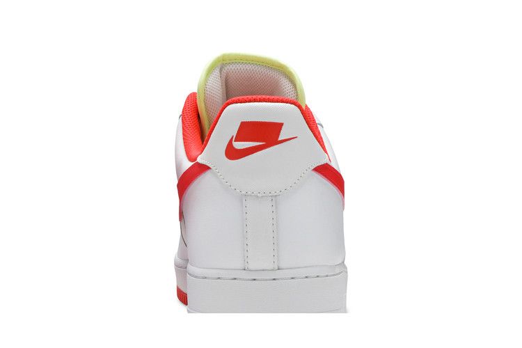 Nike Air Force 1 Low Transparent White Crimson
